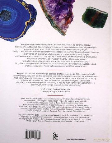 Naturalne kamienie szlachetne i ozdobne - Jerzy Żaba, Irena V. Żaba [KSIĄŻKA]