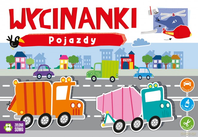 Pojazdy. Wycinanki [KSIĄŻKA]
