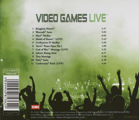 Jack Wall: Video Games Live [CD]