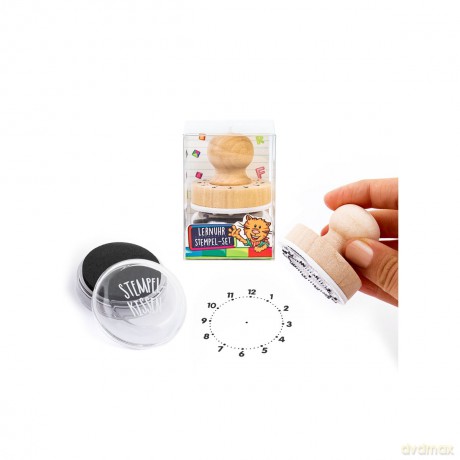 Stempel do nauki zegara ABC