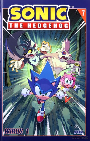 Wirus 1. Sonic the Hedgehog Tom 7) - Ian Flynn, Tracy Yardley, Adam Bryce Thomas [KOMIKS]
