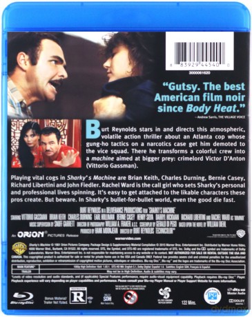 Sharky's Machine (Sprawa Sharky'ego) [Blu-Ray]