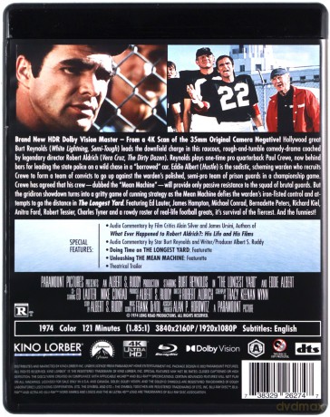 The Longest Yard (Najdłuższy jard) [Blu-Ray 4K]+[Blu-Ray]