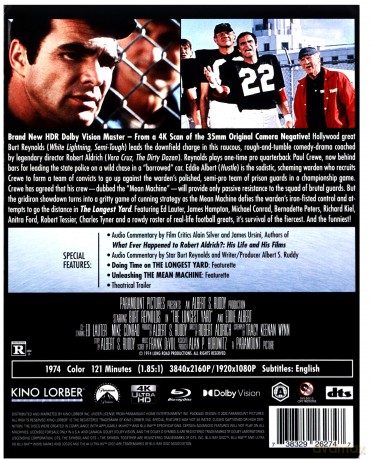 The Longest Yard (Najdłuższy jard) [Blu-Ray 4K]+[Blu-Ray]