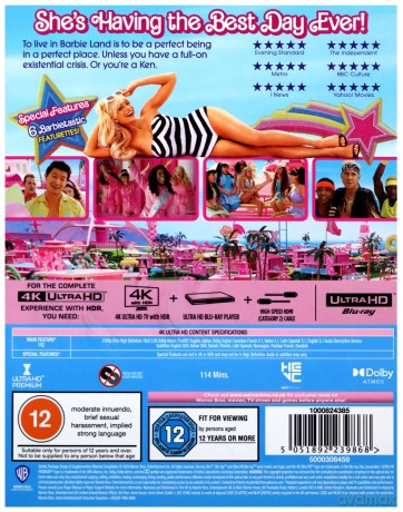 Barbie [Blu-Ray 4K]