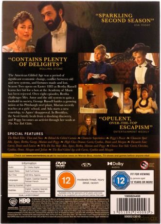 Gilded Age Season 2 (Pozłacany wiek) [DVD]