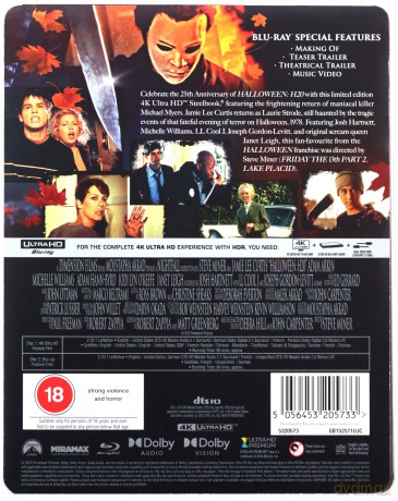 Halloween H2O (Halloween - 20 lat później (steelbook)) [Blu-Ray 4K]+[Bu-Ray]