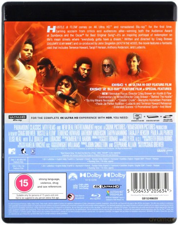 Hustle & Flow (Pod prąd) [Blu-Ray 4K]+[Blu-Ray]