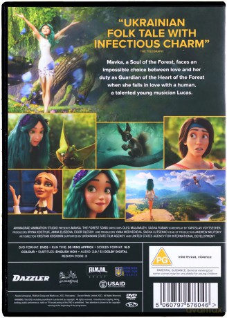 Mavka: The Forest Song (Mavka i strażnicy lasu) [DVD]
