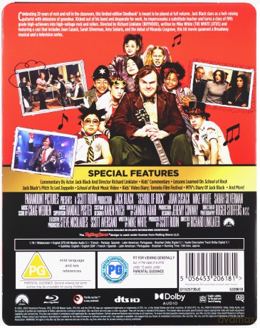 School Of Rock (steelbook) (Szkoła rocka) [Blu-Ray]