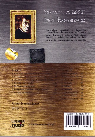 Kształt Miłości - Jerzy Broszkiewicz [AUDIOBOOK] [2CD-MP3]