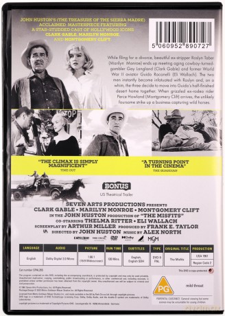 The Misfits (Skłóceni z życiem) [DVD]