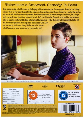 Young Sheldon Season 6 (Młody Sheldon) [2DVD]
