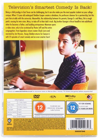 Young Sheldon Season 6 (Młody Sheldon) [2DVD]