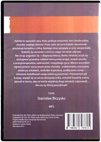 Kalinka - Andrzej Lipiński [AUDIOBOOK] [CD-MP3]