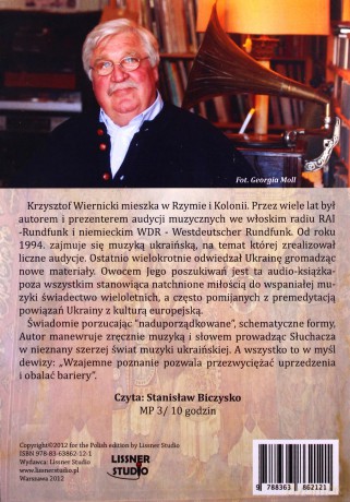 Ukraina-Muzyczna Podróż - K.Wiernicki [AUDIOBOOK] [CD-MP3]
