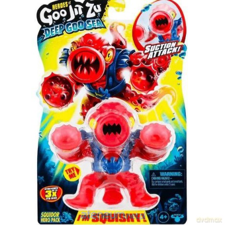 Goo Jit Zu - Deep Goo Sea Hero Pack - Squidor [FIGURKA]