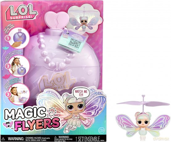 LOL Surprise Magic Wishies Flying Tot Lilac Wings