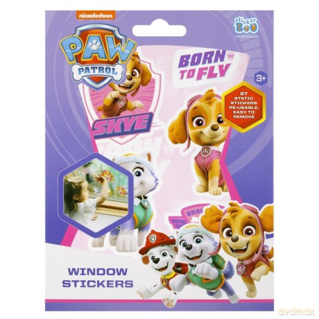 Naklejki na okno Sticker BOO Psi Patrol Girls