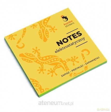 Notes elektrostatyczny zielony 100 karteczek