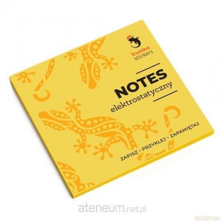 Notes elektrostatyczny żółty 100 karteczek