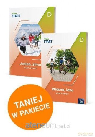 Pewny Start. Jesień, zima Wiosna, lato Karty pracy poz. D [KSIĄŻKA]