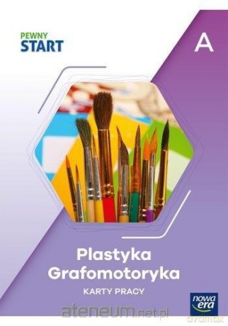 Pewny Start. Plastyka grafomotoryka Karty pracy poz.A [KSIĄŻKA]