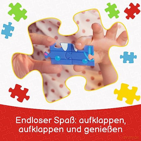 TREFL 3w1 Poznaj wesołe Trolle [PUZZLE]
