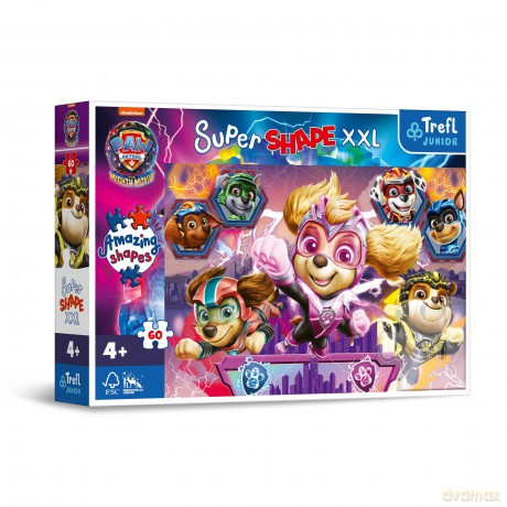 TREFL 60 el. Super Shape XXL Wesołe Pieski [PUZZLE]