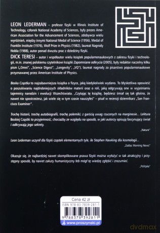 Boska cząstka. Jeśli Wszechświat jest odpowiedzią, jak brzmi pytanie?  -  Leon Lederman, Dick Teresi [KSIĄŻKA]