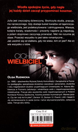Cichy wielbiciel  -  Olga Rudnicka [KSIĄŻKA]