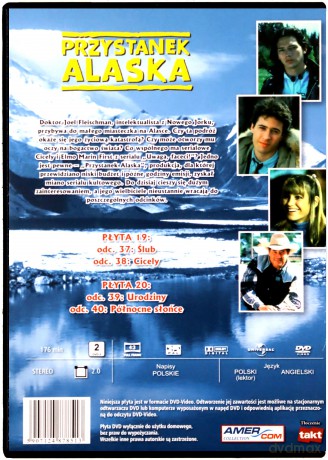 Przystanek Alaska 20 odcinki 39-40 [DVD]