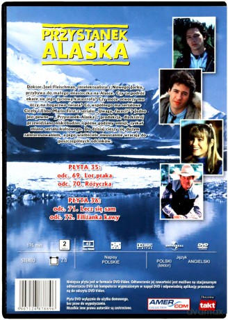 Przystanek Alaska 36 odcinki 71-72 [DVD]