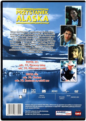 Przystanek Alaska 38 odcinki 75-76 [DVD]