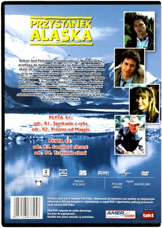 Przystanek Alaska 42 odcinki 83-84 [DVD]