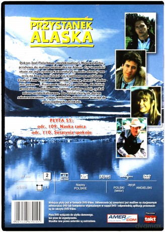 Przystanek Alaska 55 odcinki 109-110 [DVD]