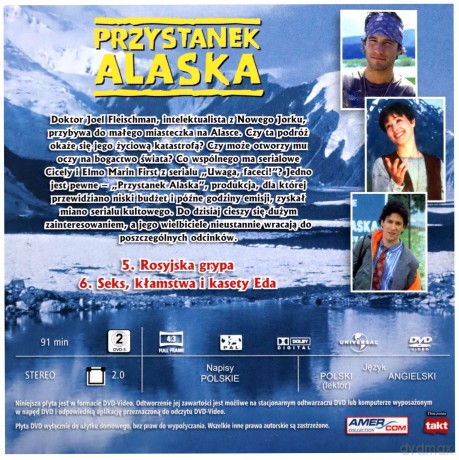 Przystanek Alaska 3 odcinki 5-6 [DVD]