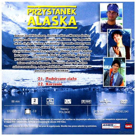 Przystanek Alaska 11 odcinki 21-22 [DVD]