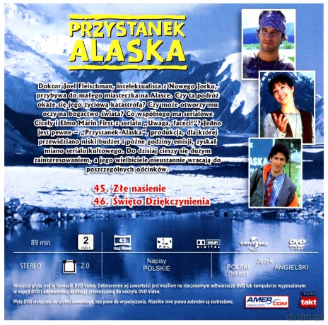 Przystanek Alaska 23 odcinki 45-46 [DVD]