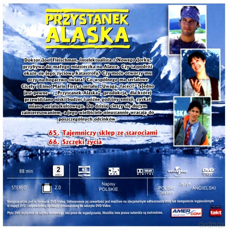 Przystanek Alaska 33 odcinki 65-66 [DVD]