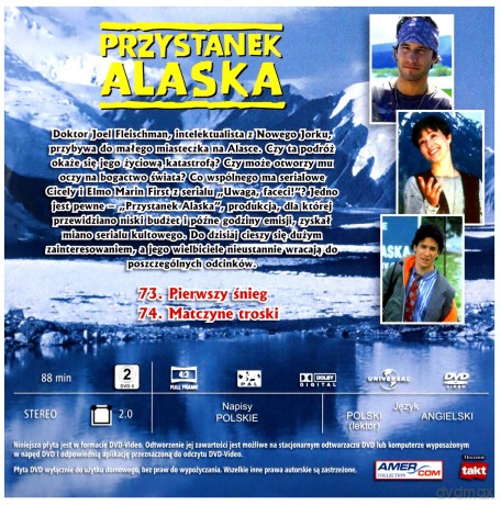 Przystanek Alaska 37 odcinki 73-74 [DVD]