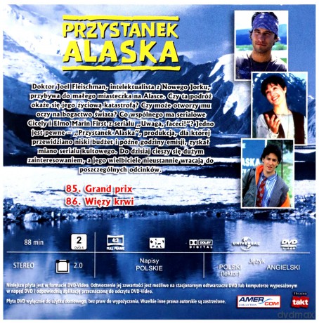 Przystanek Alaska 43 odcinki 85-86 [DVD]