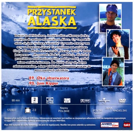 Przystanek Alaska 45 odcinki 89-90 [DVD]