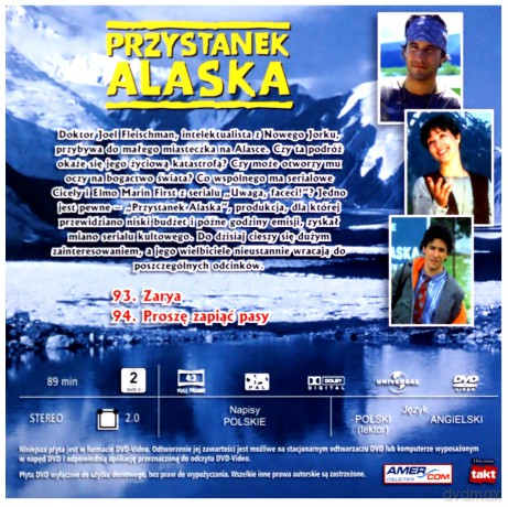 Przystanek Alaska 47 odcinki 93-94 [DVD]