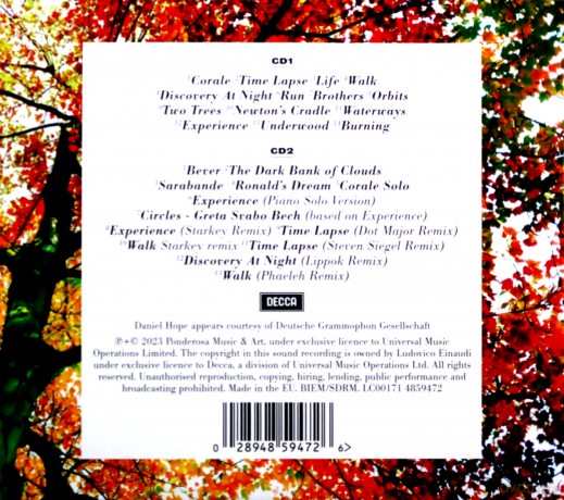 Ludovico Einaudi: In A Time Lapse (Deluxe) 10th Anniversary [2CD]