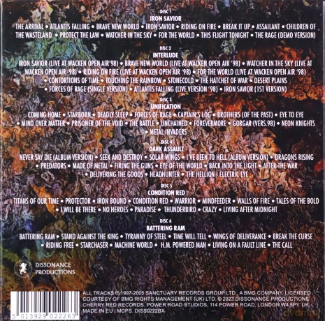 Iron Savior: Riding On Fire The Noise Years 1997-2004 [6CD]