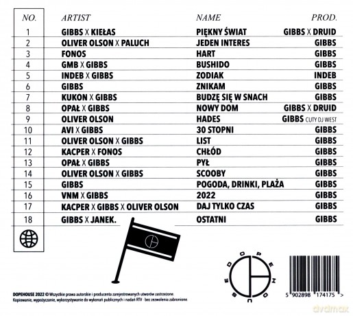 Gibbs x VA: Dopehouse Mixtape [CD]