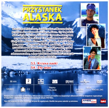 Przystanek Alaska 27 odcinki 53-54 [DVD]