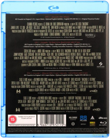 Anaconda 1 to 4 [Blu-Ray]