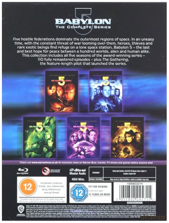 Babylon 5 Seasons 1 to 5 Complete Collection [Blu-Ray]